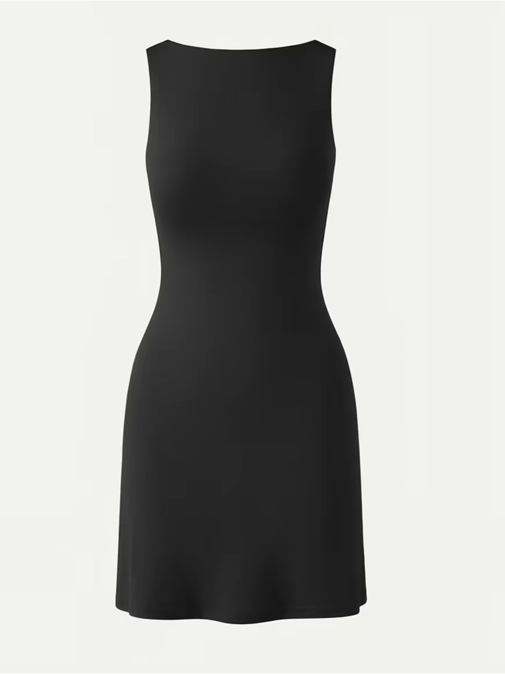 New OGL Dress Women Black  XS Eco-SkinKiss®Cooling Open Back Built in Bra